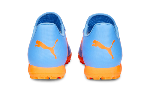 Puma Jr Future Play TT Turf- Blue Glimmer/White/Total Orange