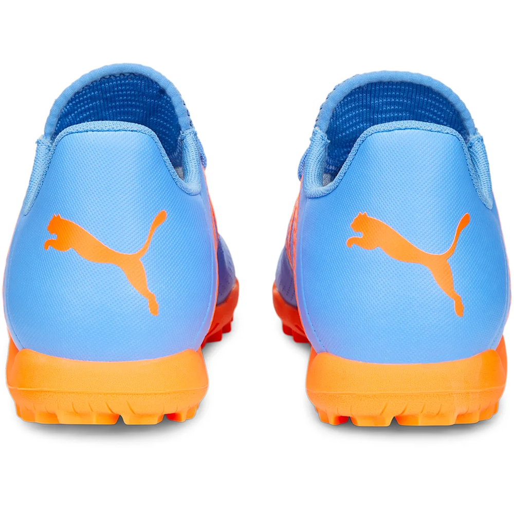 Puma Jr Future Play TT Turf- Blue Glimmer/White/Total Orange