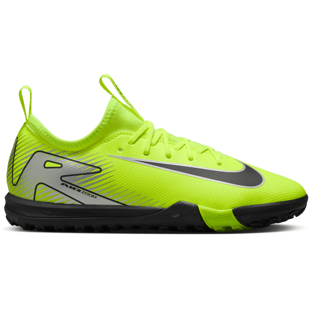 Nike Jr. Zoom Mercurial Vapor 16 Academy TF Mad Voltage Turf Shoes- Volt/Black