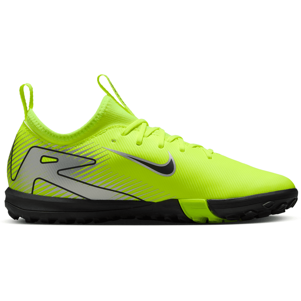 Nike Jr. Zoom Mercurial Vapor 16 Academy TF Mad Voltage Turf Shoes- Volt/Black