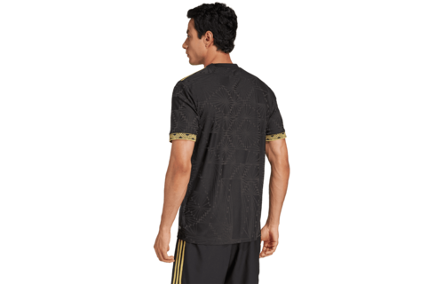 adidas Mexico FMF 2025 Authentic De Oro Third Jersey - Black/Gold