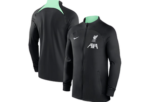 Nike Liverpool 2023 - 24 Strike Full Zip Track Jacket - Black/Teal