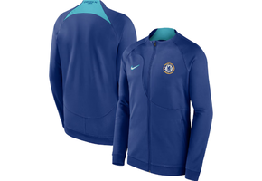 Nike Chelsea 2023 - 24 Strike Full Zip Track Jacket - Royal Blue