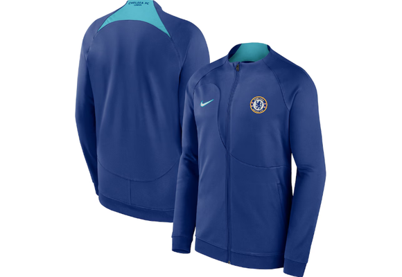 Nike Chelsea 2023 - 24 Strike Full Zip Track Jacket - Royal Blue