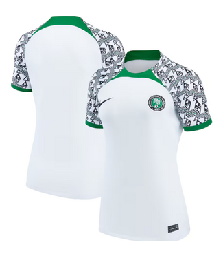 Nike Nike Nigeria WWC 2023 Womens World Cup Away Jersey -White/Black/Green