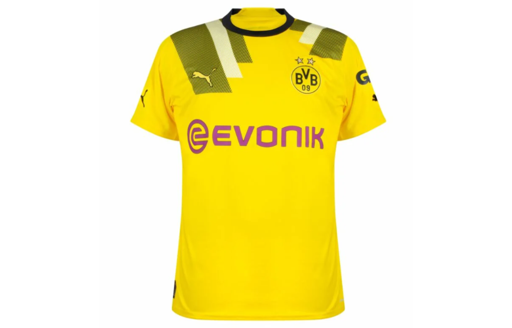 Puma BVB Borussia Dortmund 2022 -23 Womens Cup Jersey - Yellow/Black