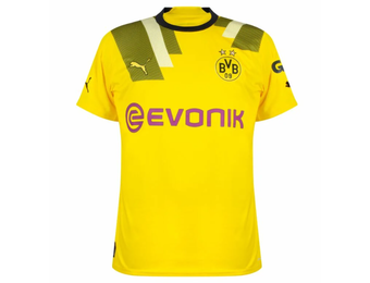 Puma BVB Borussia Dortmund 2022 -23 Womens Cup Jersey - Yellow/Black
