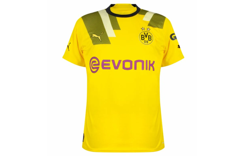 Puma BVB Borussia Dortmund 2022 -23 Womens Cup Jersey - Yellow/Black