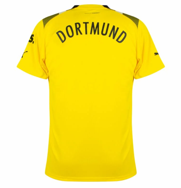 Puma BVB Borussia Dortmund 2022 -23 Womens Cup Jersey - Yellow/Black