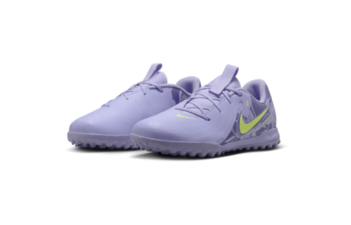 Nike Jr Phantom GX2  Academy TF Turf Shoes United Pack - Purple Agate/Barely Volt