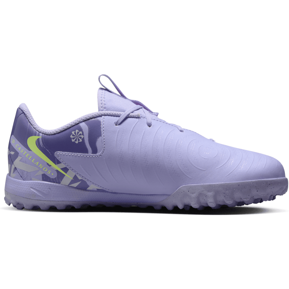 Nike Jr Phantom GX2  Academy TF Turf Shoes United Pack - Purple Agate/Barely Volt