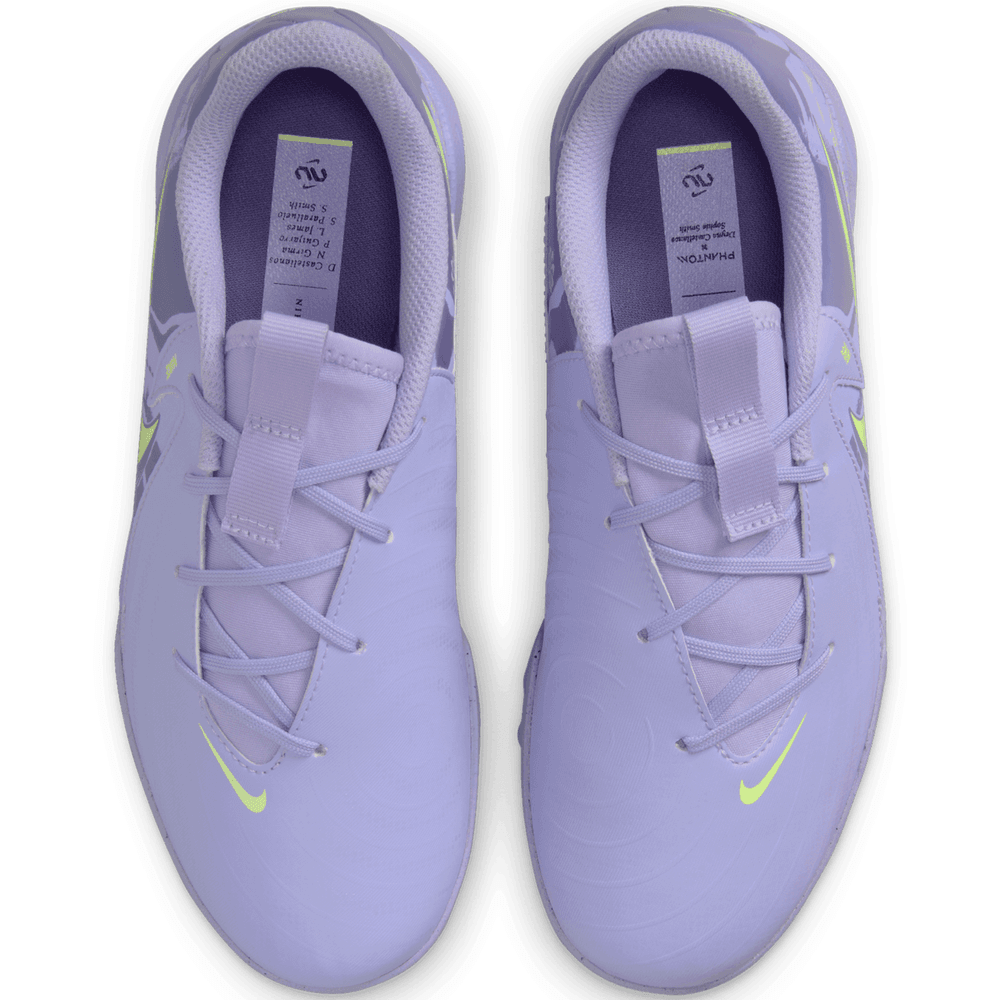 Nike Jr Phantom GX2  Academy TF Turf Shoes United Pack - Purple Agate/Barely Volt