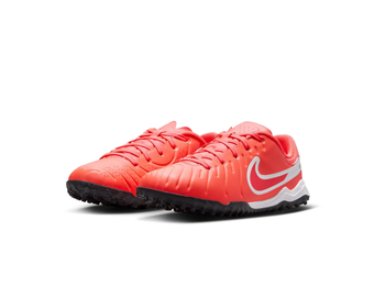 Nike Jr Tiempo Legend 10 Academy Turf - Hot Lava/White