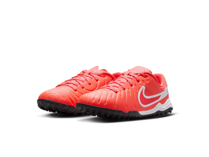 Nike Jr Tiempo Legend 10 Academy Turf - Hot Lava/White