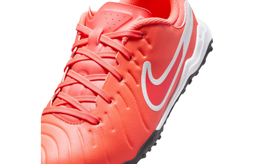 Nike Jr Tiempo Legend 10 Academy Turf - Hot Lava/White