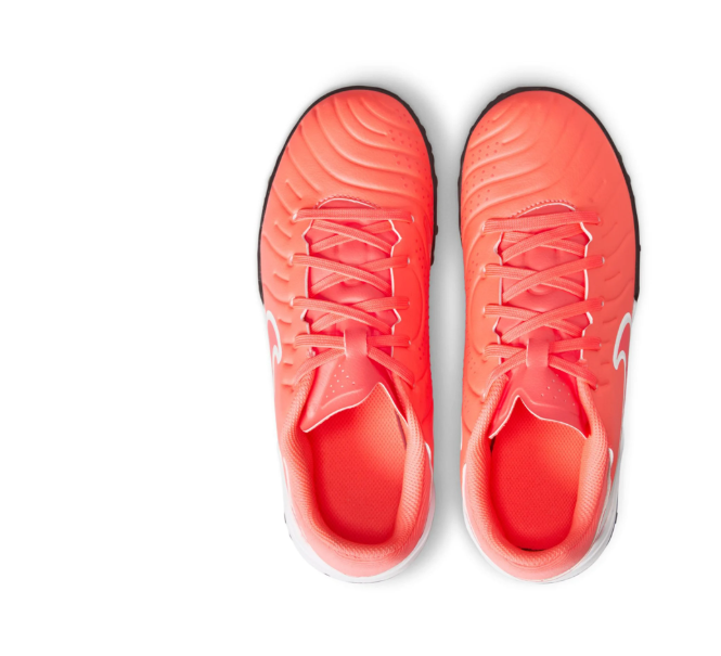 Nike Jr Tiempo Legend 10 Academy Turf - Hot Lava/White