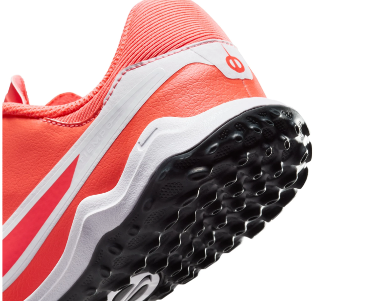 Nike Jr Tiempo Legend 10 Academy Turf - Hot Lava/White