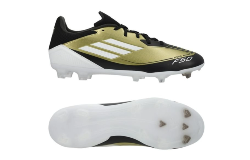 adidas F50 Messi Triunfo Dorado League FG / MG - Black/Gold/Cloud White