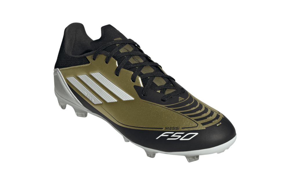 adidas F50 Messi Triunfo Dorado League FG / MG - Black/Gold/Cloud White
