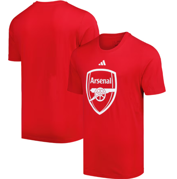 adidas Arsenal 2024 - 25 DNA Tee - Scarlet/White