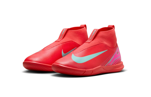 Nike Jr Zoom Mercurial Superfly 10 Academy IC Indoor Shoes - Ember Glow/Aurora Green