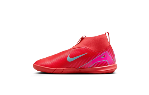 Nike Jr Zoom Mercurial Superfly 10 Academy IC Indoor Shoes - Ember Glow/Aurora Green