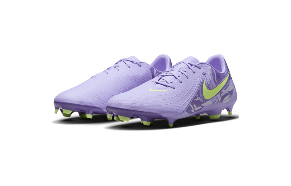 Nike Phantom GX 2 Academy FG / MG Cleats United Pack - Purple Agate/Barely Volt
