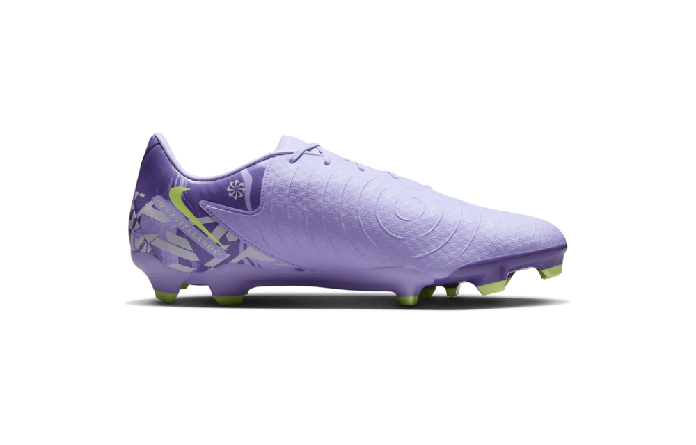 Nike Phantom GX 2 Academy FG / MG Cleats United Pack - Purple Agate/Barely Volt