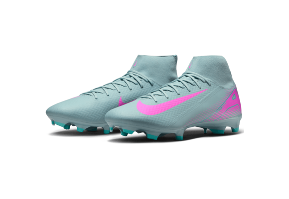 Nike Zoom Mercurial Superfly 10 Academy FG Soccer Cleats - Ocean Cube/Pink Blast