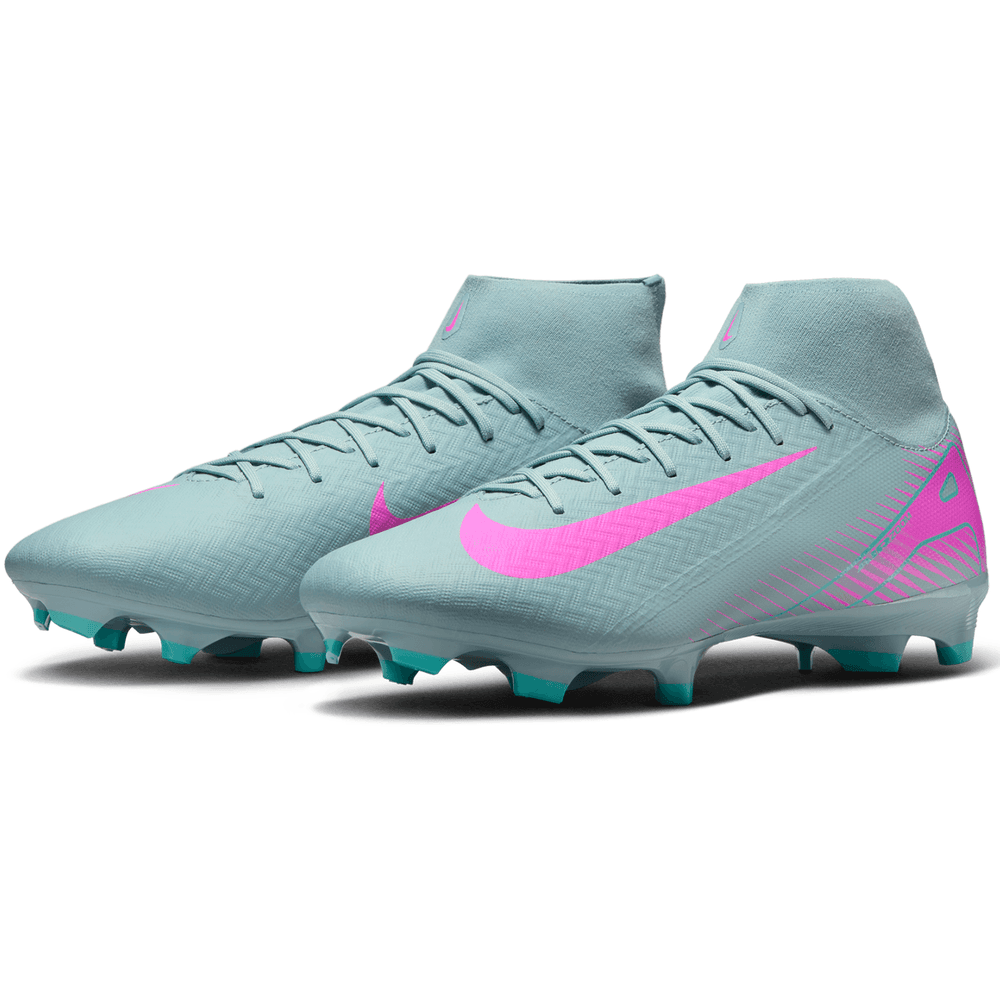 Nike Zoom Mercurial Superfly 10 Academy FG Soccer Cleats - Ocean Cube/Pink Blast