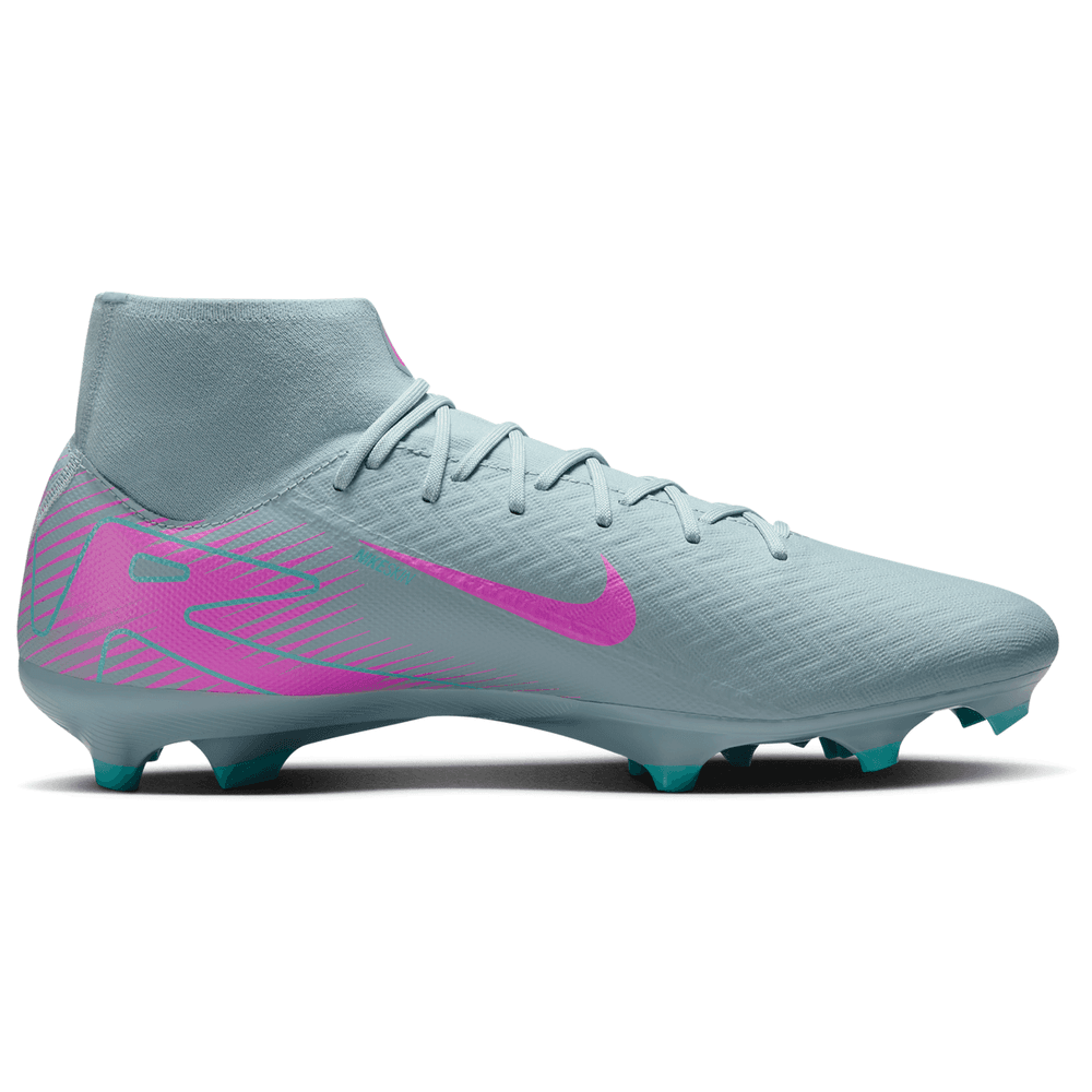 Nike Zoom Mercurial Superfly 10 Academy FG Soccer Cleats - Ocean Cube/Pink Blast