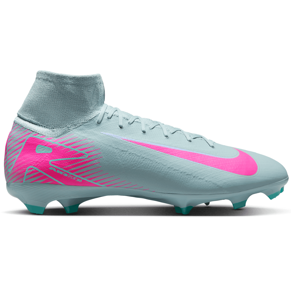Nike Zoom Mercurial Superfly 10 PRO FG Prism Soccer Cleats - Ocean Cube/Pink Blast