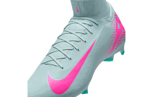 Nike Zoom Mercurial Superfly 10 PRO FG Prism Soccer Cleats - Ocean Cube/Pink Blast