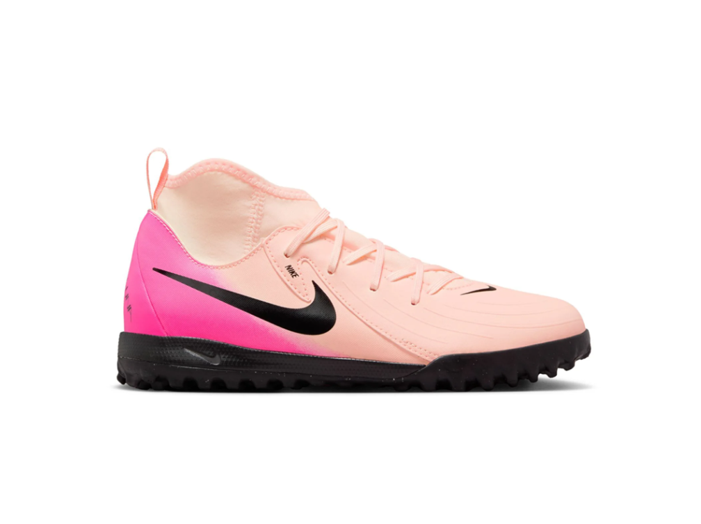 Nike Jr Phantom Luna II Academy DF TF - Crimson Tint/Pink Blast/Black