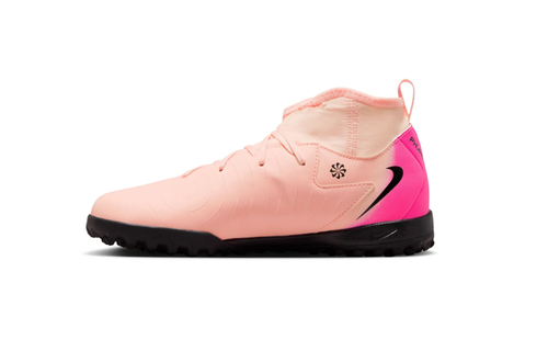 Nike Jr Phantom Luna II Academy DF TF - Crimson Tint/Pink Blast/Black