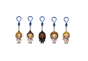 USWNT United States 99ers World Cup Champion Figure Bag Clips / Keychains Set / Limited Edition
