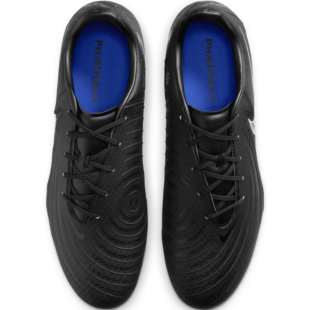 Nike Phantom GX 2 Academy FG / MG Cleats Shadow Pack - Black/Black