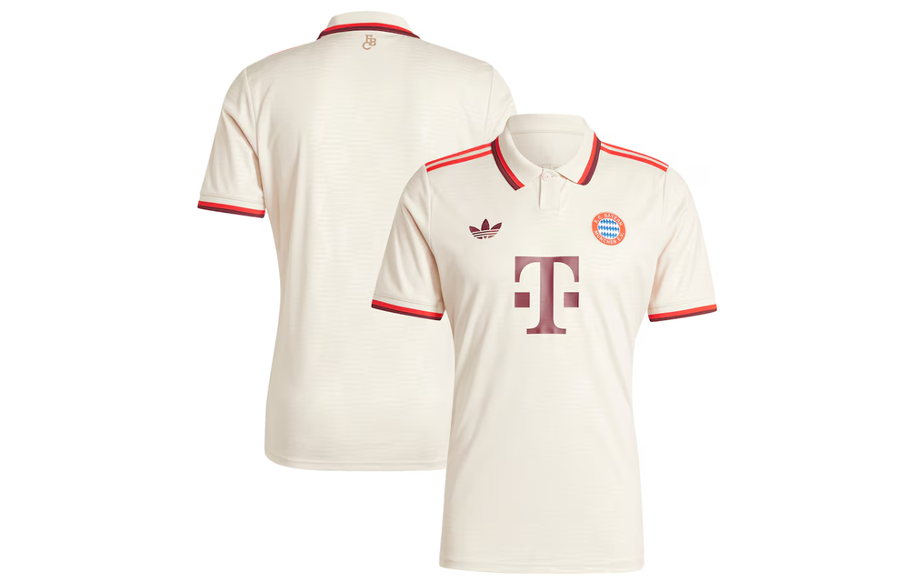 adidas Bayern Munich 2024-25 Youth Third Jersey - Linen/Beige