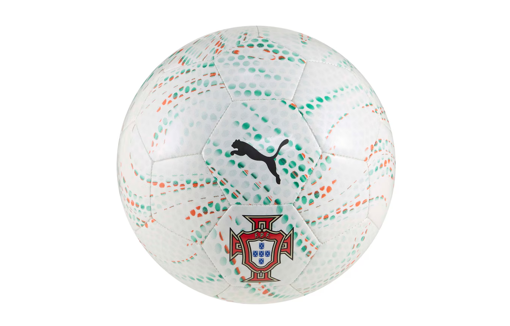 Puma Portugal 2025 Fan Training Soccer Ball - White/Black