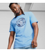 Puma Puma Manchester CIty 2024 -25 ftbl Heritage Soccer Shirt- Light Blue