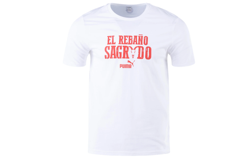 Puma Chivas 2024 - 25 FtblCulture Soccer Tee Shirt - White/Red