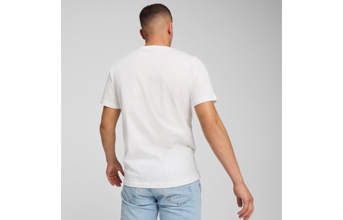 Puma Chivas 2024 - 25 FtblCulture Soccer Tee Shirt - White/Red