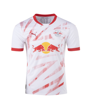 Puma Puma Red Bull Leipzig 2024-25 Home Soccer Jersey - White/Red