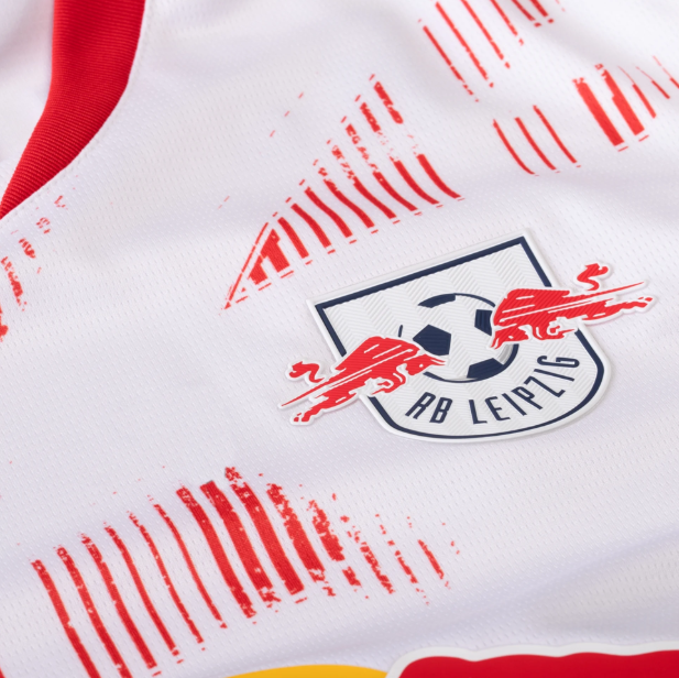 Puma Red Bull Leipzig 2024-25 Home Soccer Jersey - White/Red
