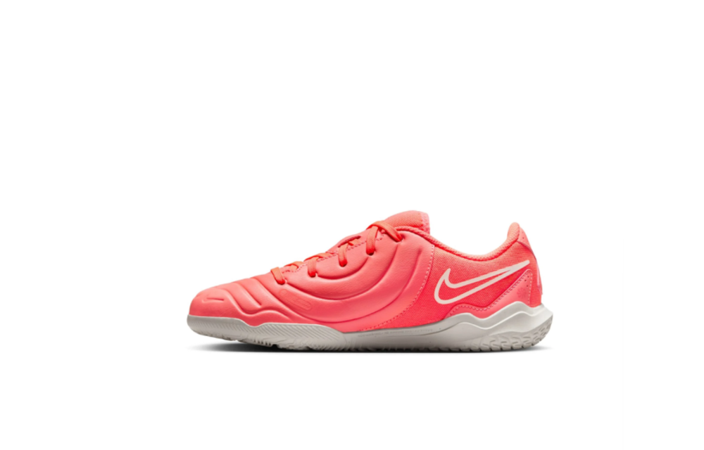 Nike Jr Tiempo Legend 10 Academy IC Indoor Shoes - Hot Lava/White