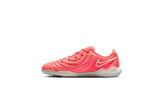 Nike Jr Tiempo Legend 10 Academy IC Indoor Shoes - Hot Lava/White
