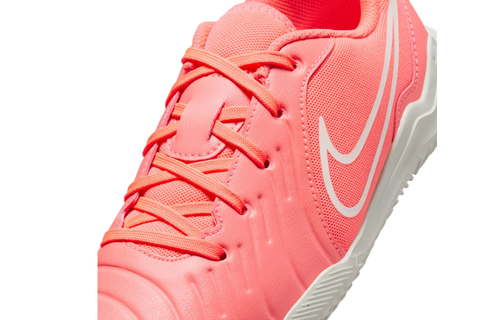 Nike Jr Tiempo Legend 10 Academy IC Indoor Shoes - Hot Lava/White