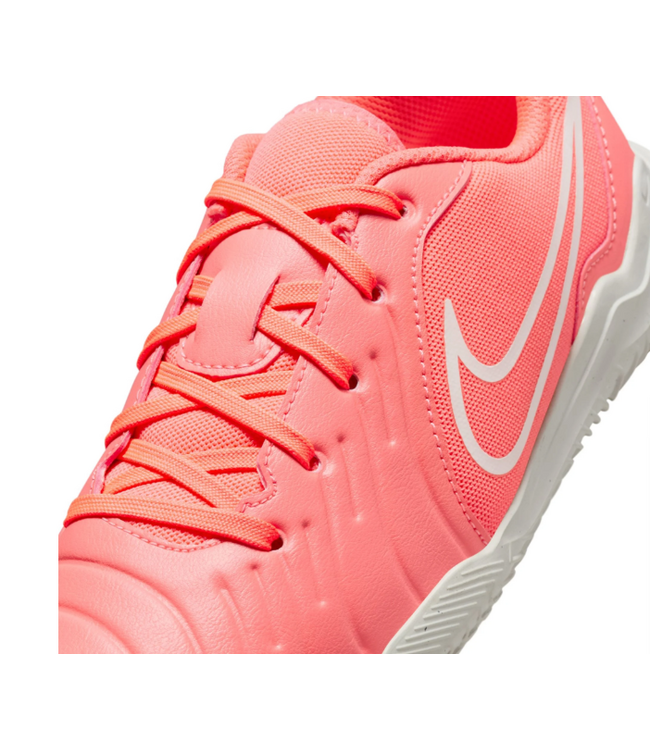 Nike Nike Jr Tiempo Legend 10 Academy IC Indoor Shoes - Hot Lava/White