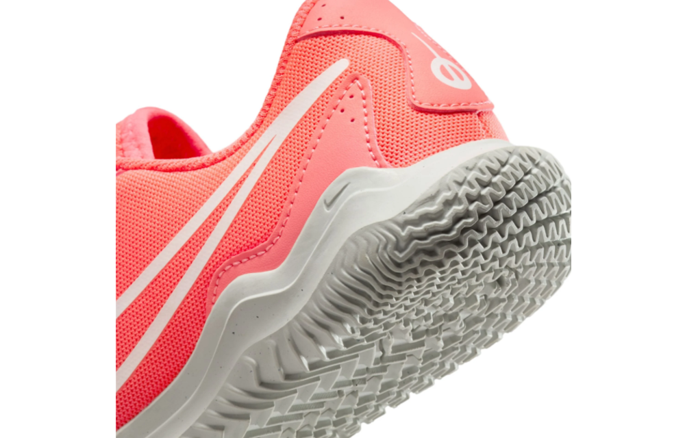 Nike Jr Tiempo Legend 10 Academy IC Indoor Shoes - Hot Lava/White