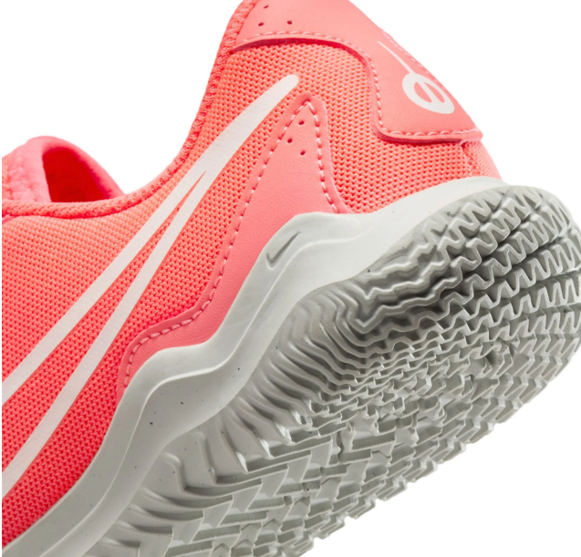Nike Jr Tiempo Legend 10 Academy IC Indoor Shoes - Hot Lava/White